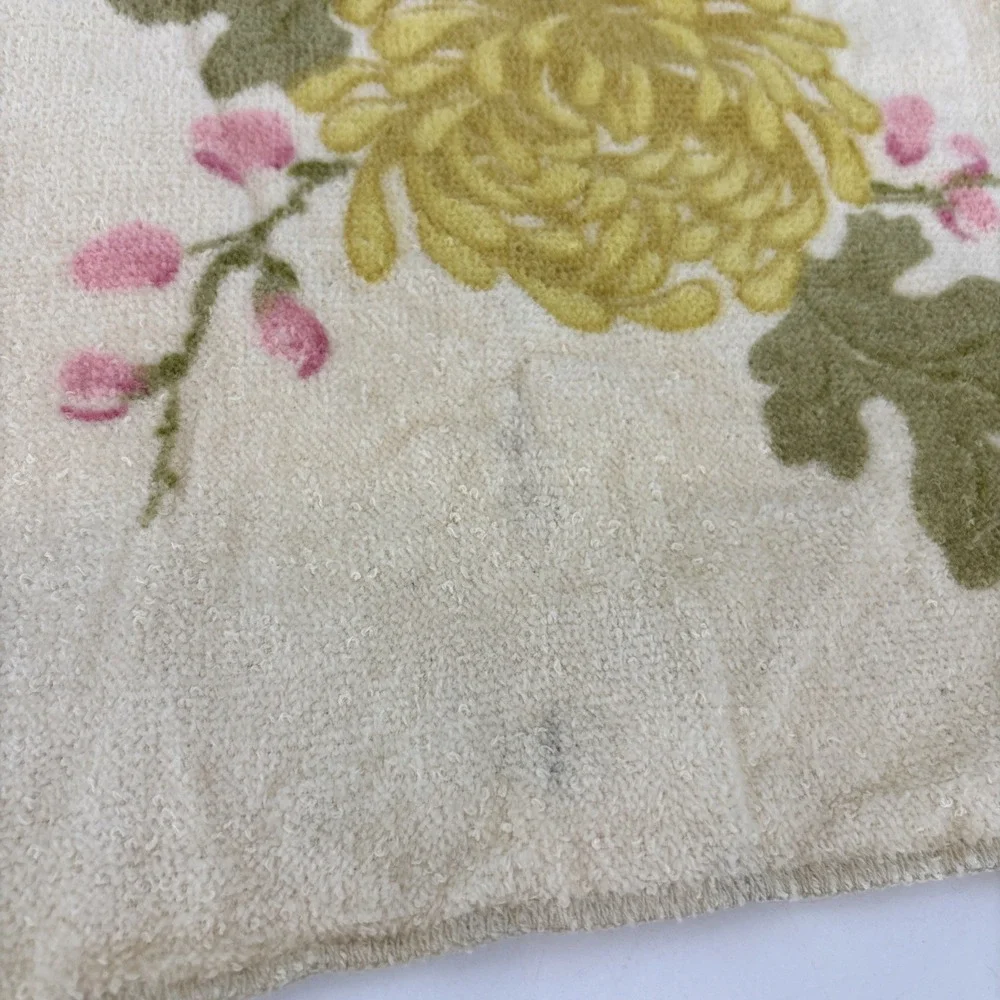 Sears print towel floral